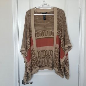 Poncho Style Cardigan